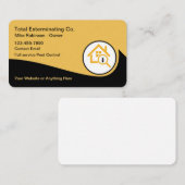 Ongediertebestrijding Moderne professionele Visite Visitekaartje (Voorkant / Achterkant)