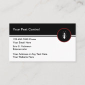 Ongediertebestrijding Moderne Visitekaartjes Nieuw (Voorkant)