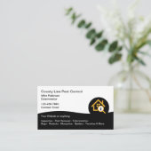 ongediertebestrijding nieuwe Sjabloon voor modern Visitekaartje (Staand voorkant)