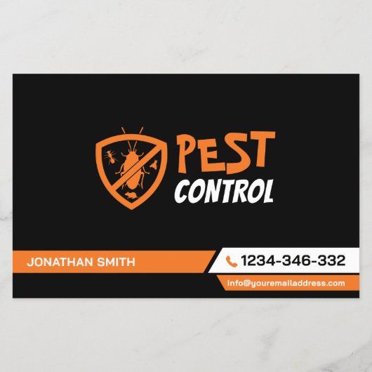 Ongediertebestrijdingsdienst Flyer (Achterkant)