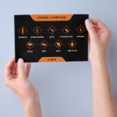 Ongediertebestrijdingsdienst Flyer (Hand)