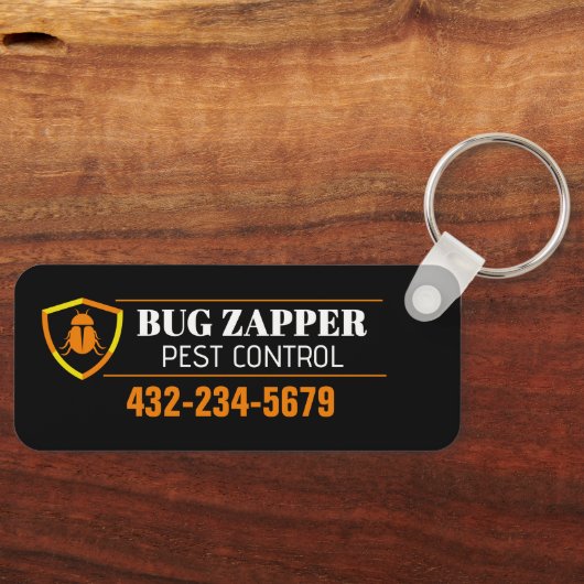 ongediertebestrijdingsdienst sleutelhanger (Voorkant)