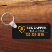 ongediertebestrijdingsdienst sleutelhanger (Achterkant)