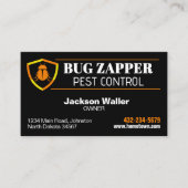 ongediertebestrijdingsdienst visitekaartje (Voorkant)