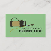 Ongediertebestrijdingspomp, ongediertebestrijding visitekaartje (Voorkant)