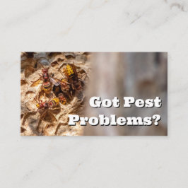 Ongedierteverdelger voor horzels wespen ongedierte visitekaartje