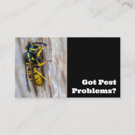 Ongedierteverdelger voor horzels wespen ongedierte visitekaartje