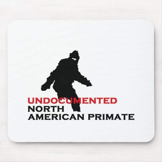 ONGEDOCUMENTEERDE NOORD-AMERIKAANSE PRIMAAT Mousep Muismat (Voorkant)