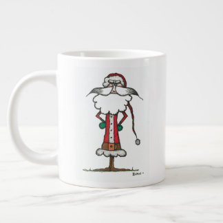 Ongeduldige Kerstman Grote Koffiekop