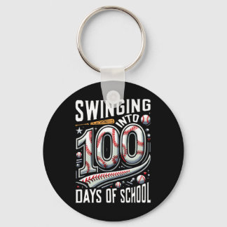 Ongedwongen 100 dagen school vieren Bysell 100ste  Sleutelhanger