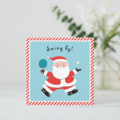 Ongedwongen kerstfeest kaart (Staand voorkant)