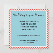 Ongedwongen kerstfeest kaart (Achterkant)