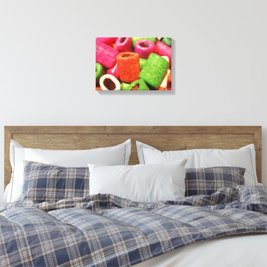 Ongeëigend canvas voor niet-echt Snoep (Insitu (Slaapkamer))