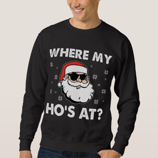 Ongeëigende kerstfeestdagen, grappige feestdagen trui (Voorkant)