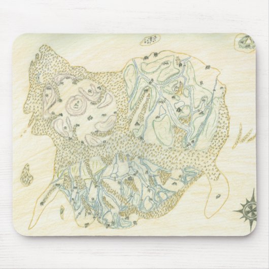 Ongeëtiketteerde kaart van Trino Muismat (Voorkant)