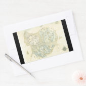 Ongeëtiketteerde kaart van Trino Rechthoekige Sticker (Envelop)