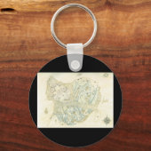 Ongeëtiketteerde kaart van Trino Sleutelhanger (Voorkant)