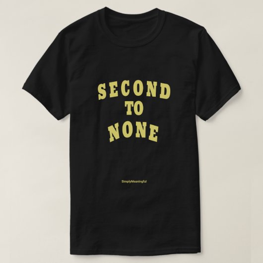 Ongeëvenaard 🏆 t-shirt (Design voorkant)