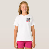 Ongeëvenaarde hoge risico's Blijf terug T-shirt (Voorkant volledig)