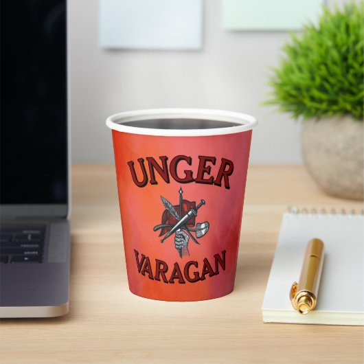 Ongeglaceerde Varagan Papieren Beker (Insitu)