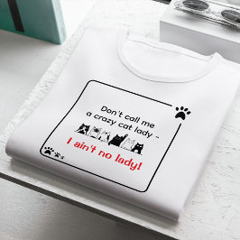 Ongehoorzaam Humor Brutaal Kat Vrouw Tri-Blend Shirt