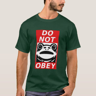 Ongehoorzaam - Kikker 🐸 Free Portland T-shirt