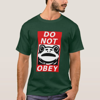 Ongehoorzaam - Kikker 🐸 Free Portland T-shirt
