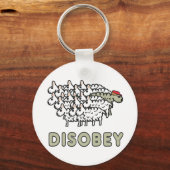Ongehoorzaam Sleutelhanger (Voorkant)