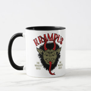 Ongehoorzame het Gezicht van Krampus Mok