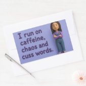 Ongehoorzame Mary Sticker (Envelop)