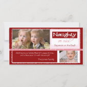 Ongehoorzame of van Nice      ~- Kerstkaart (Voorkant)