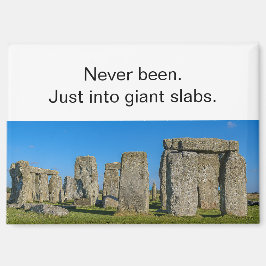Ongehoorzame Stonehenge Platen Reis Koelkast Magneet