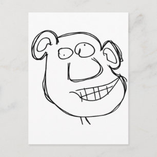 Ongehoorzame vent briefkaart