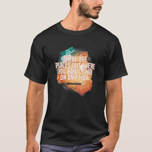 Ongekarteerde citaten collage t-shirt (Voorkant)