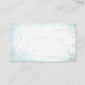 ongekend blauw en oranje gewaagd grijsstijl visitekaartje (Achterkant)