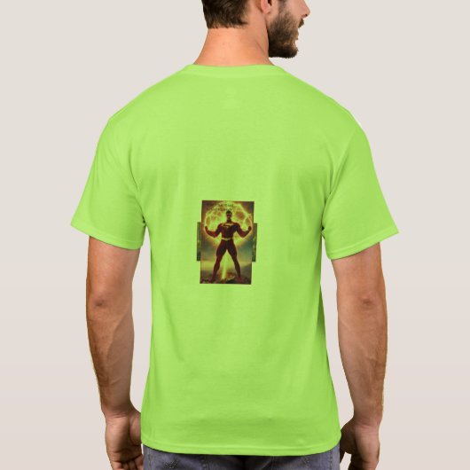 Ongekend comfort, moeiteloos T-shirt in stijl (Achterkant)