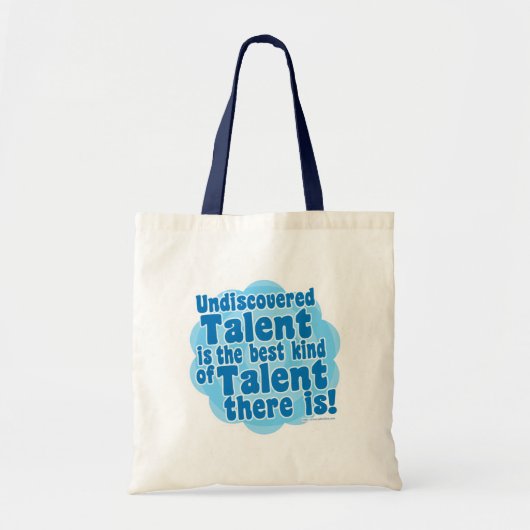 Ongekend Talent Statement Tote Bag (Voorkant)
