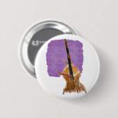 Ongekende akoestische bassins met handmuzikant ronde button 5,7 cm (Voorkant /achterkant)