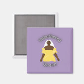 Ongekende koningin magneet (Voorkant / Achterkant)