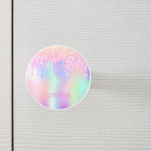 Ongekleurd glitter druppelt meisje