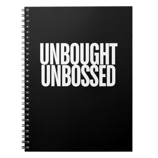 Ongekocht Onafhankelijk Moedig Chisholm Notitieboek (Voorkant)
