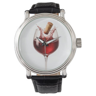 Ongekurkeld Liefde Elegante Wijnspat Trouwcadeau Horloge