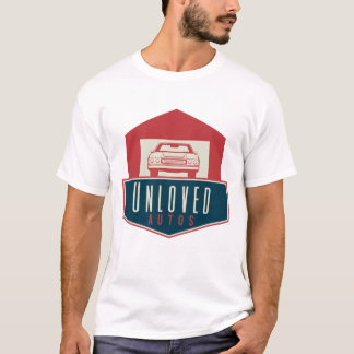Ongeliefde Autos Logo op front-t-shirt T-shirt