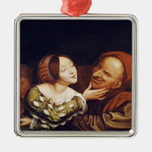 Ongelijke liefde of het mismatch Couple Metalen Ornament