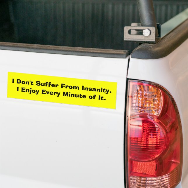 ONGELIJKHEID BUMPERSTICKER (Op Truck)
