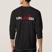 ongelimiteerde hoodie trui (Achterkant)