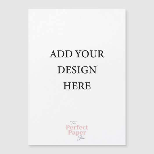 Ongelofelijk 5 x 7 Magnetisch Briefkaart Uitnodigi (Voorkant)