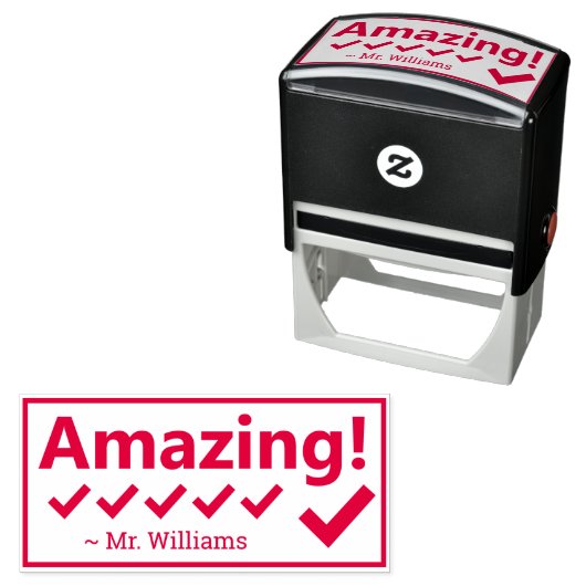 "Ongelofelijk!" + Aangepaste naam voor aanspreekka Zelfinktende Stempel (In situ)