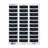 Ongelofelijk, cool, groen kerstboomlabel etiket (Full Sheet)