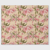 Ongelofelijk Floral patroon Cadeaupapier (Vlak)